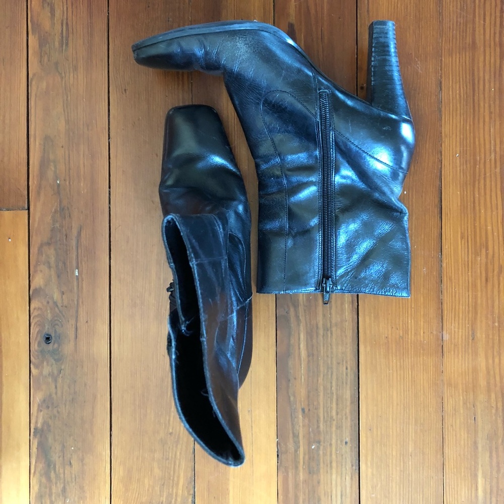 Nine West leather boots